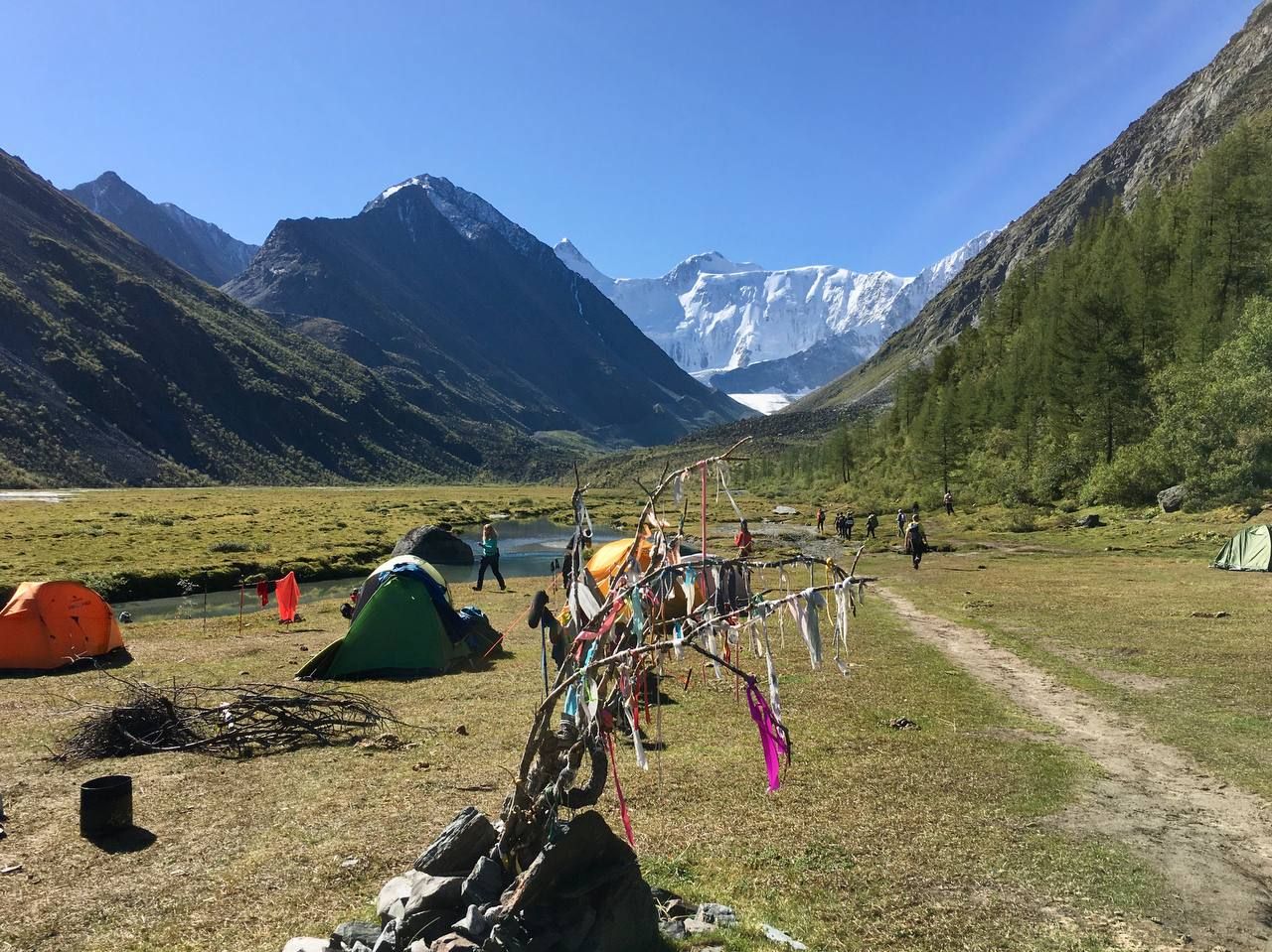 В ГОСТИ К БЕЛУХЕ поход с конным сопровождением, 11 дней - Туры Алтай -  GoTour